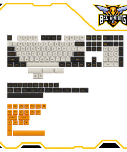AKKO-Keycap-set-carbon-retro-PBT-Double-Shot-ASA-Low-profile-155-nut-beegaming-1