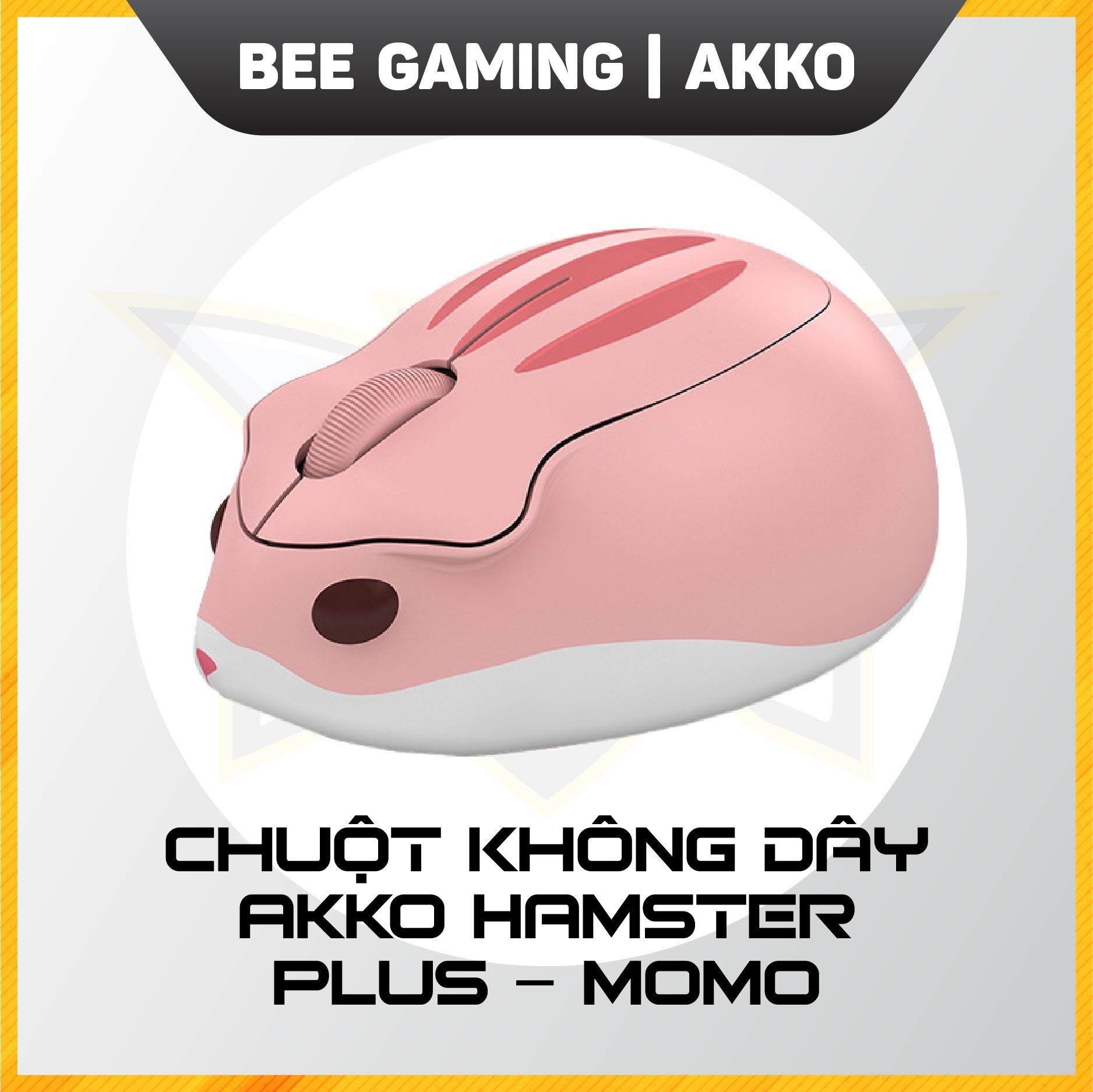 Chuột không dây AKKO Hamster Plus -MOMO