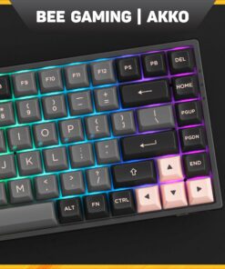 Bàn phím cơ AKKO 3084B Plus Black Pink