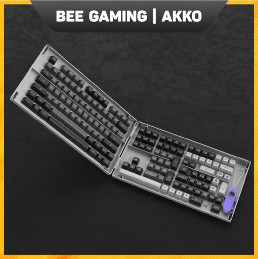 akko-keycap-set-black-and-silver-1