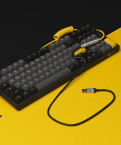 Dây cáp custom AKKO v2 ( Black Gold )
