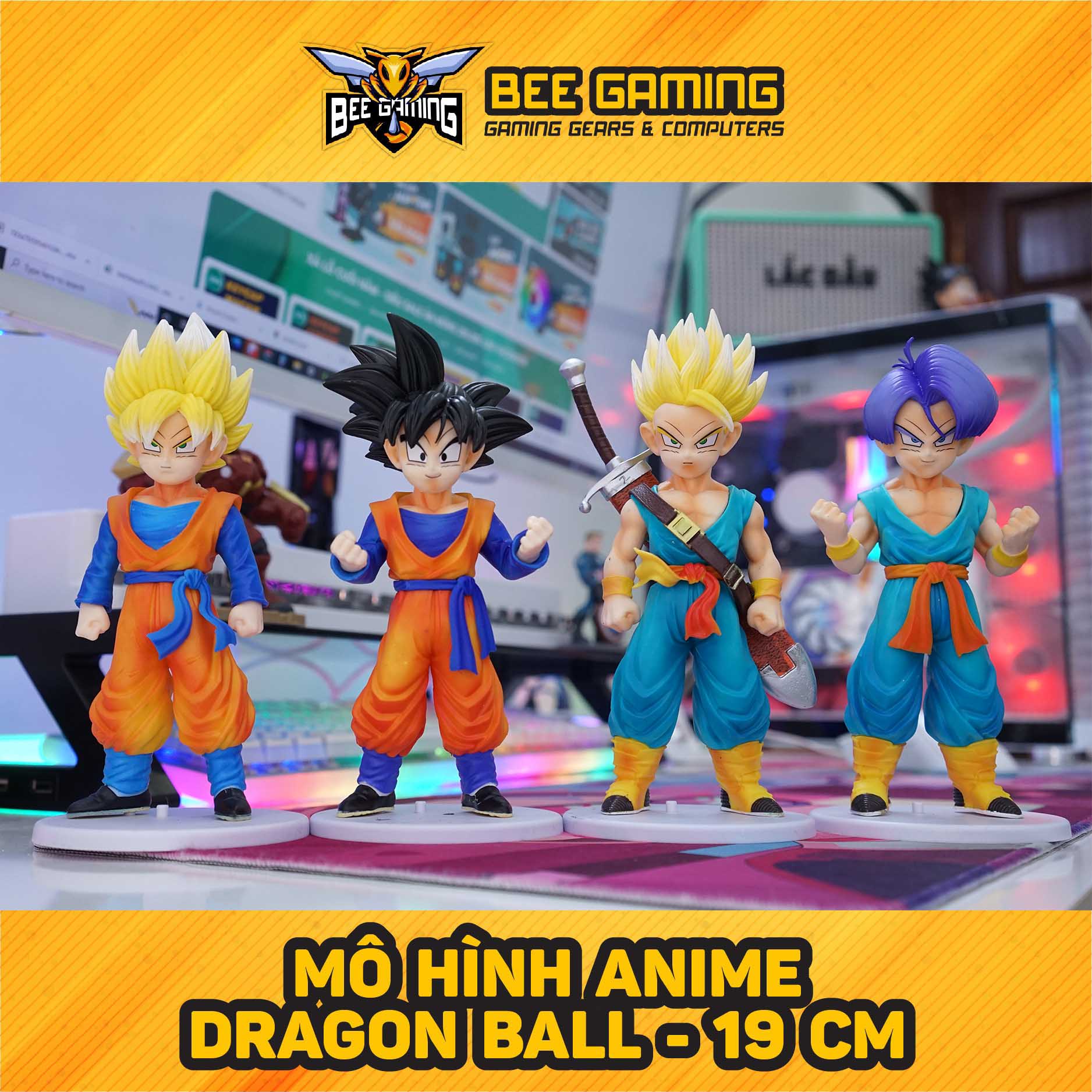 Mô hình trang trí Dragon Ball - Goku kid - 18CM