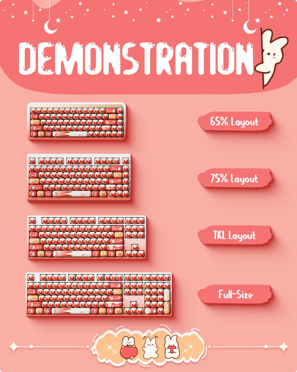 bo-keycap-akko-bunny-apple-beegaming