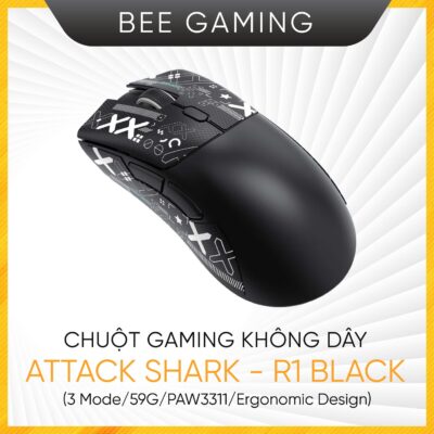 chuot-gaming-khong-day-attack-shark-r1-black