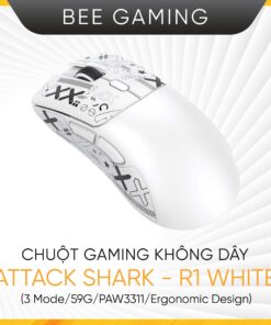 chuot-gaming-khong-day-attack-shark-r1-white