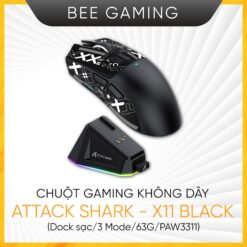 chuot-gaming-khong-day-attack-shark-x11-black