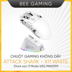 chuot-gaming-khong-day-attack-shark-x11-white