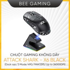 chuot-gaming-khong-day-attack-shark-x6-black