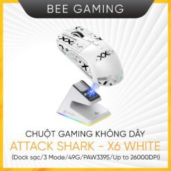 chuot-gaming-khong-day-attack-shark-x6-white