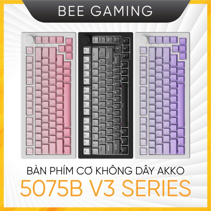Bàn phím cơ không dây AKKO 5075B V3