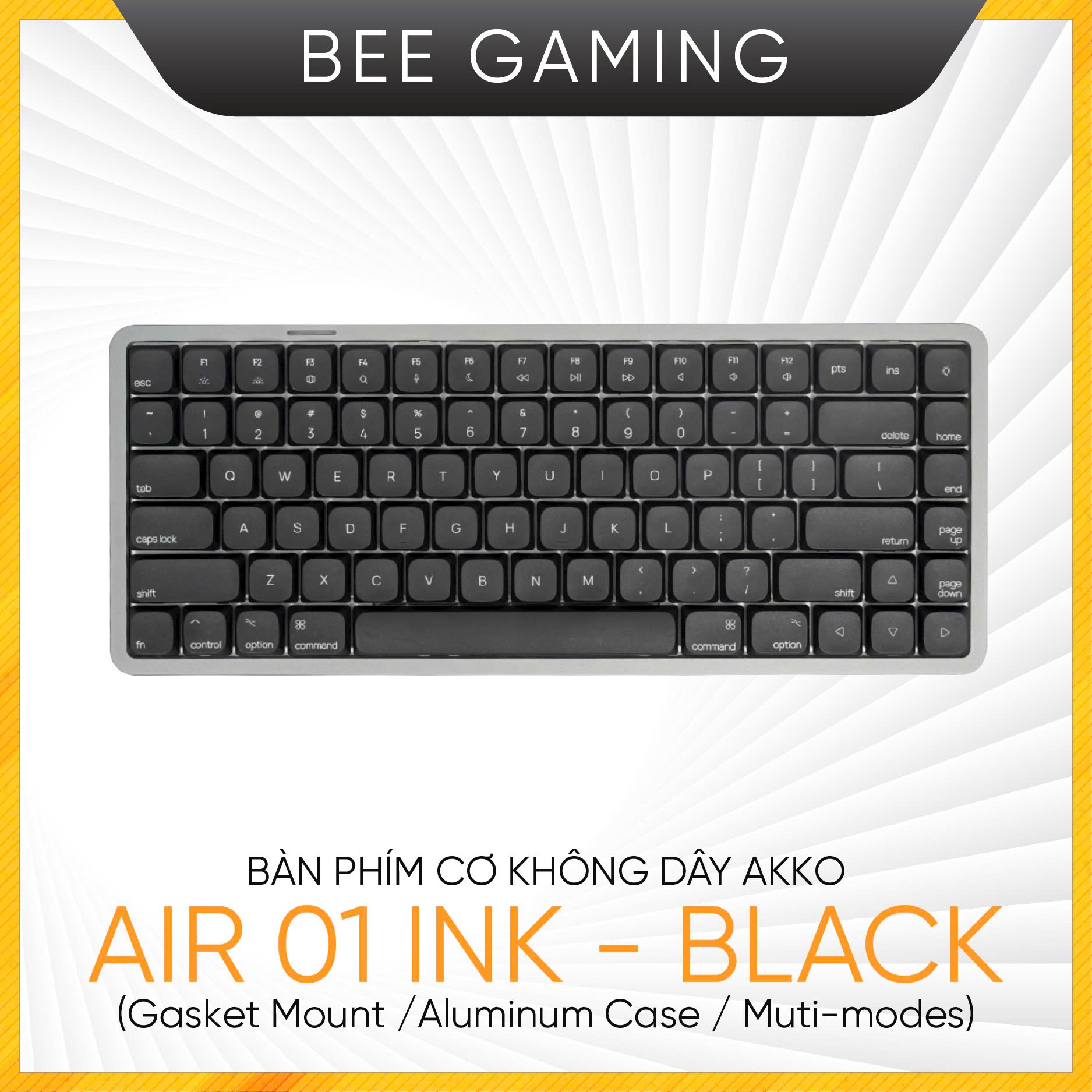 Bàn phím AKKO Air 01 Ink Black 1