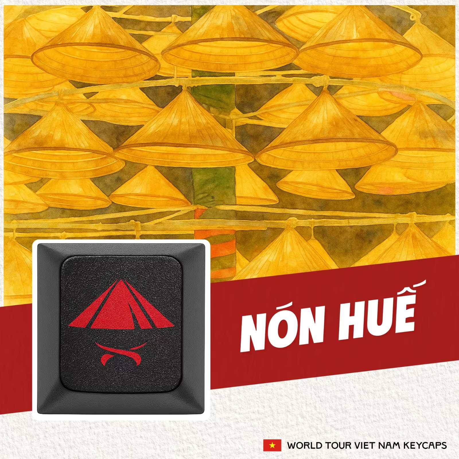 5108B Plus World Tour Việt Nam – keycap 3