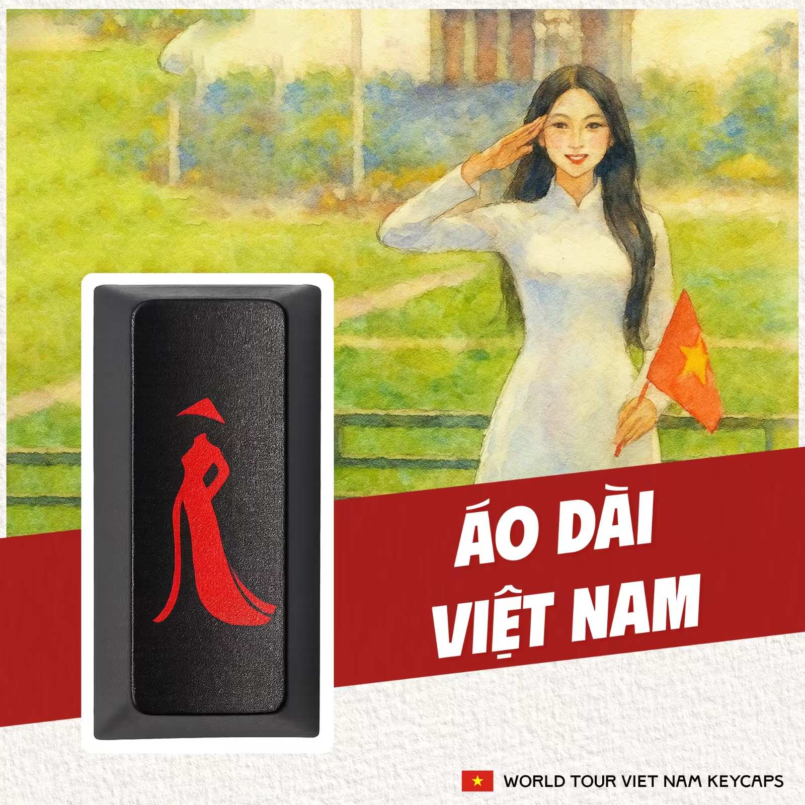 5108B Plus World Tour Việt Nam – keycap 4