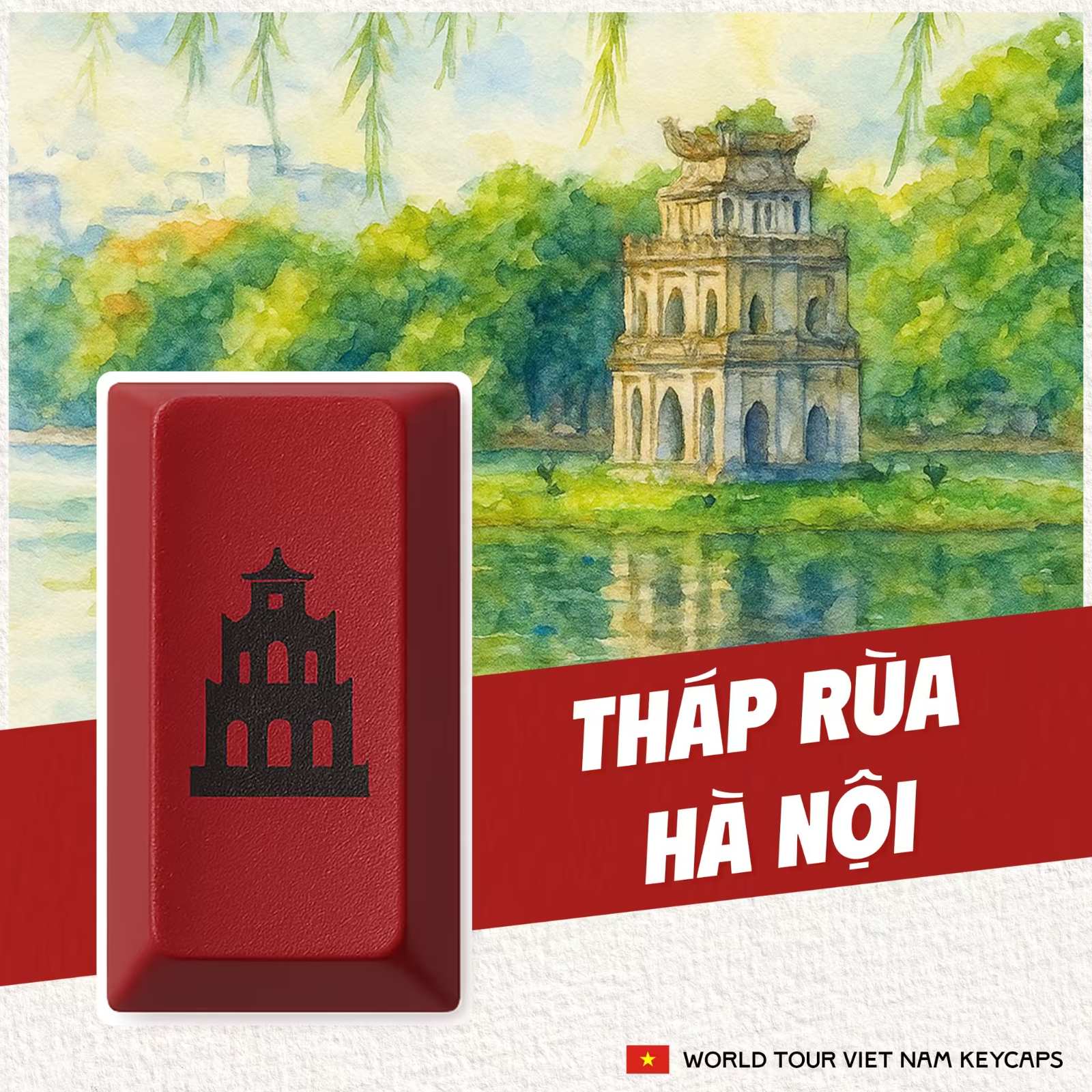 Bộ keycap chủ đề văn hóa