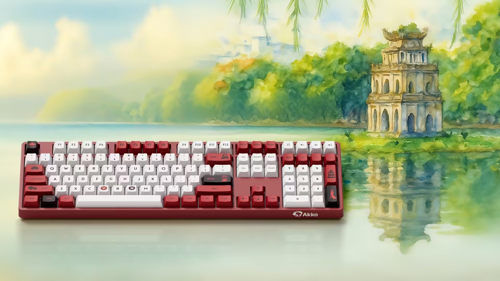 5108B Plus World Tour Việt Nam trên góc làm việc