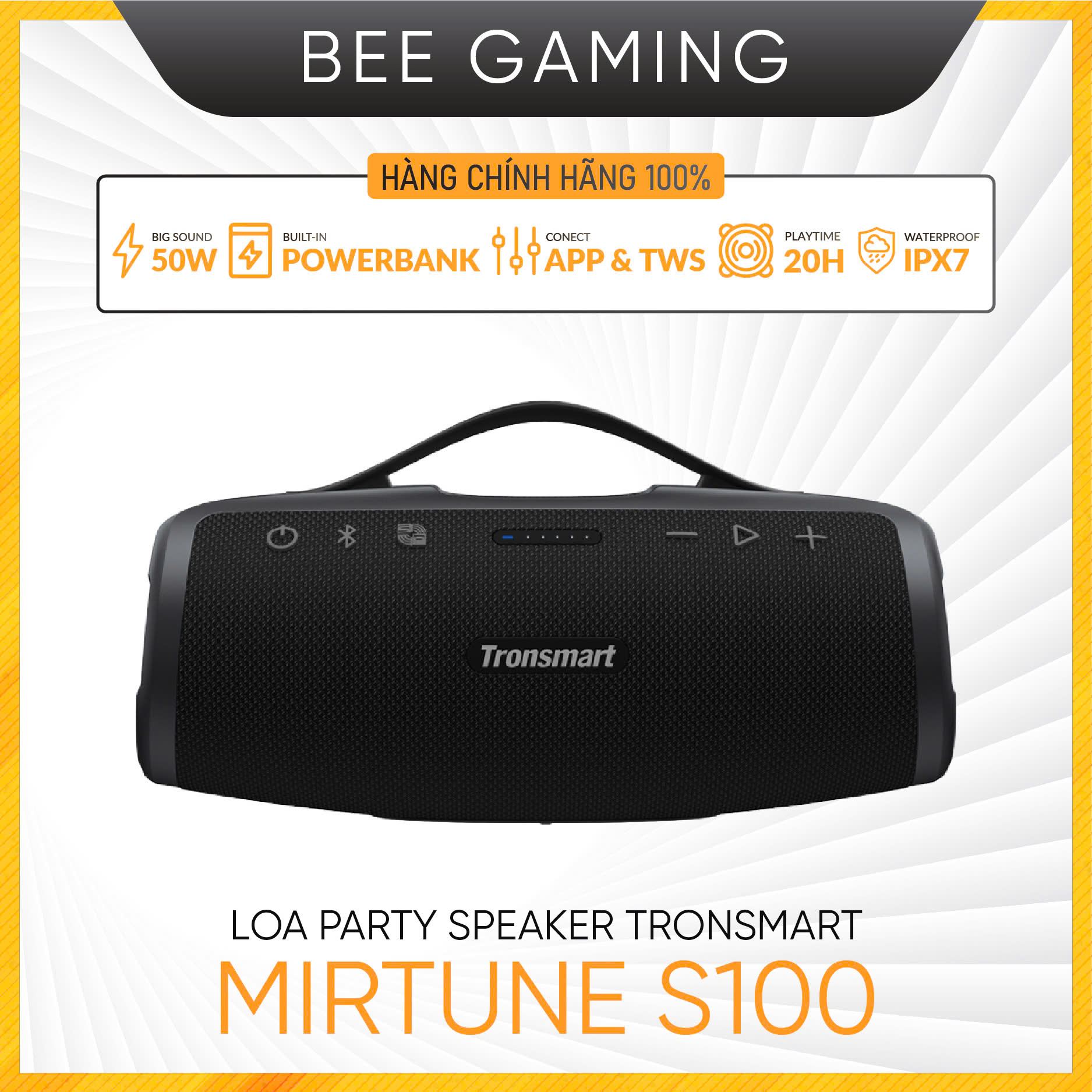 Loa Party Speaker Tronsmart Mirtune S100 - Black